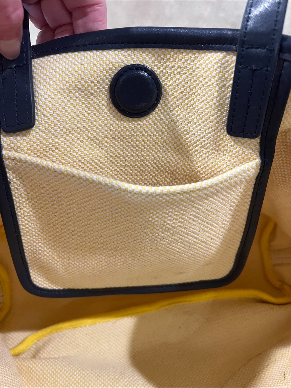 Tory Burch Lonnie Canvas Tote - Picture 14 of 14